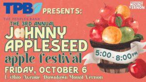 3rd Annual Johnny Appleseed Festival @ Downtown Mount Vernon